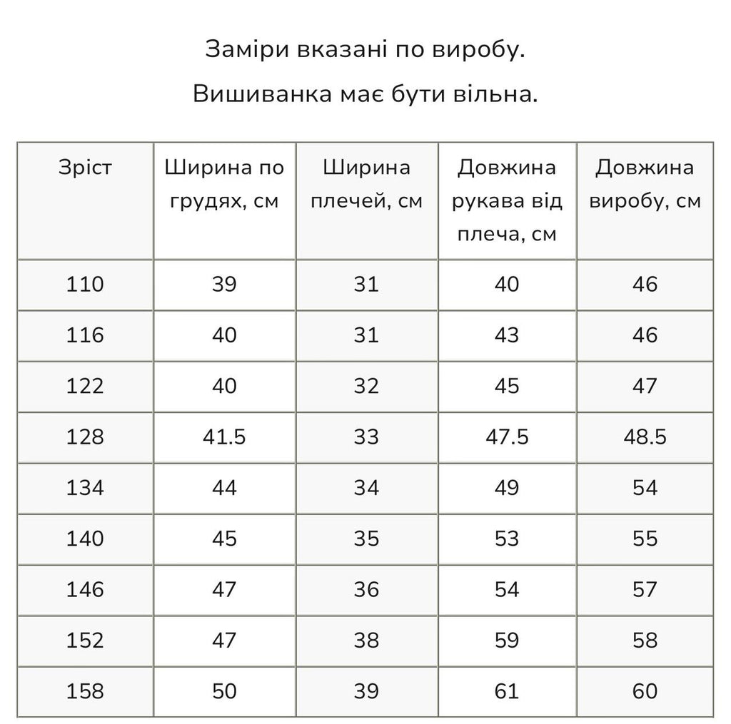 Вишиванка для хлопчика Макар