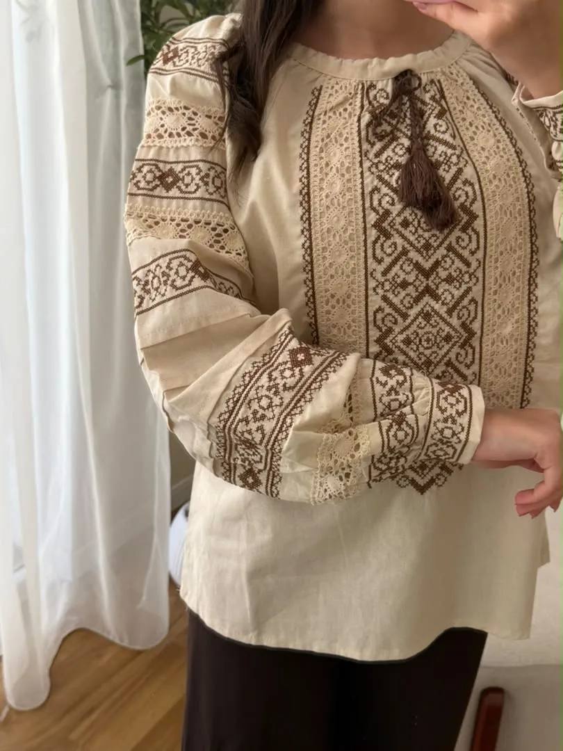 Жіноча вишиванка Слобожанщина