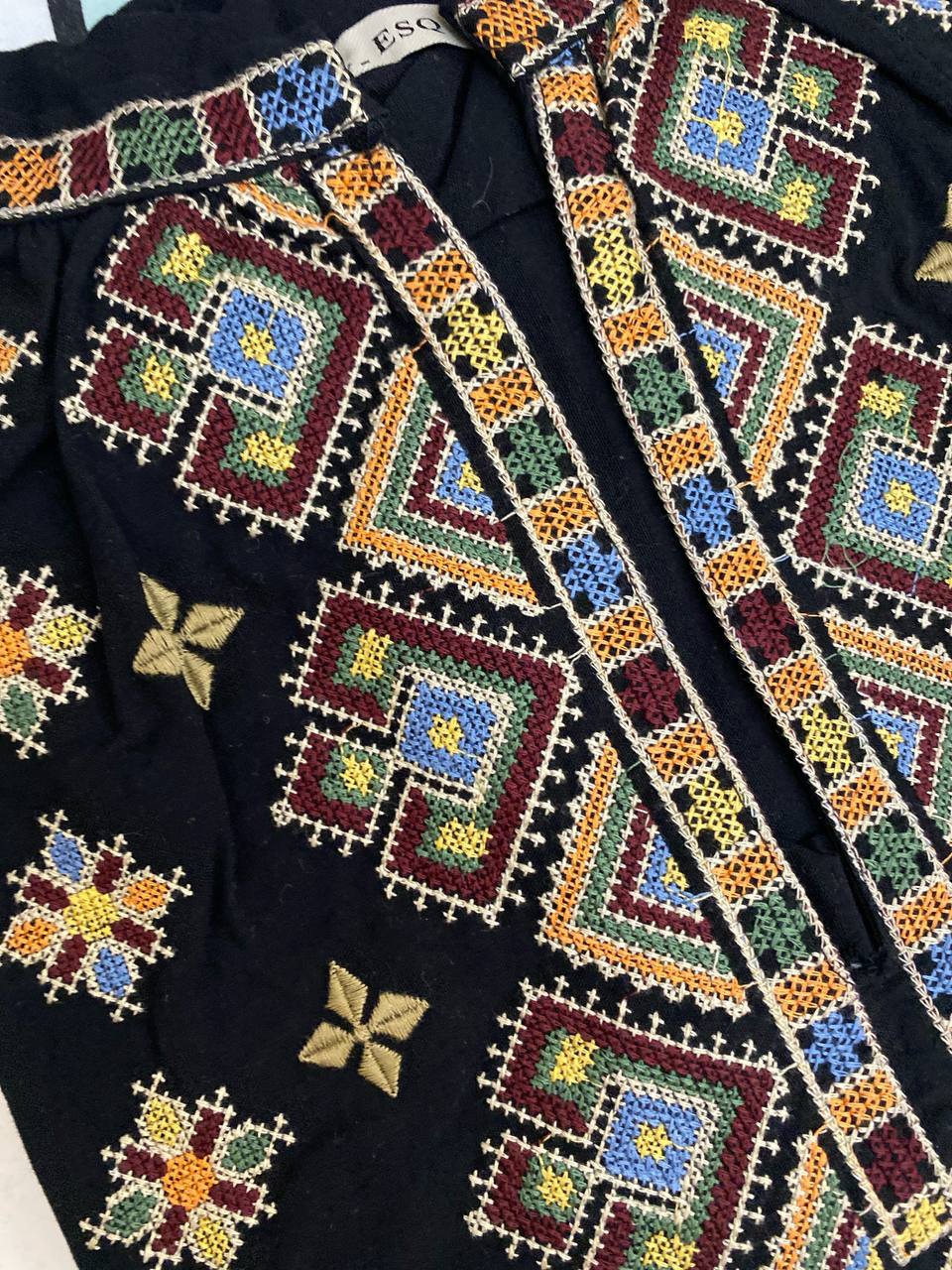 Комплект вишиванок Мозаїка (чорний)