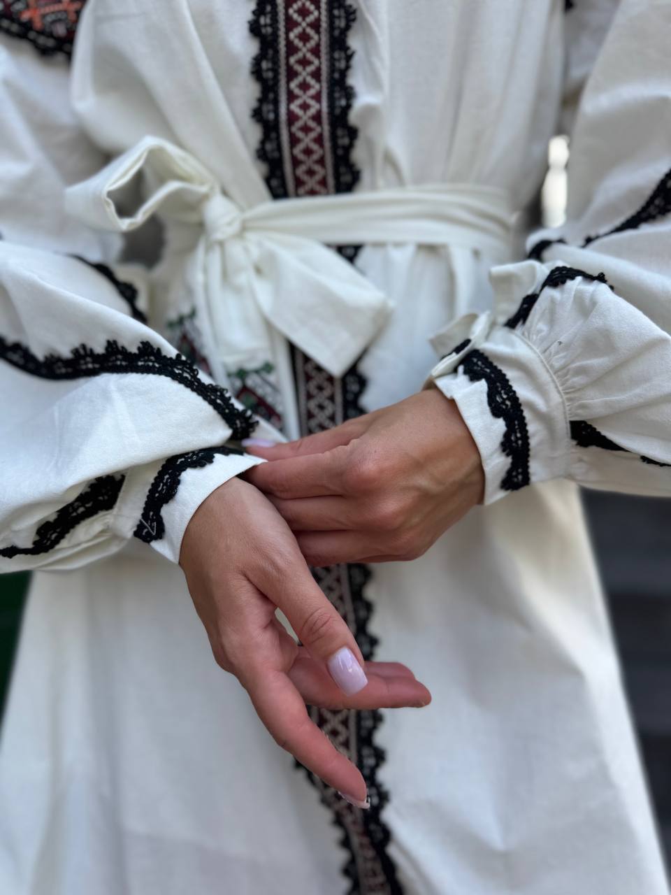 Вишита сукня Либідь