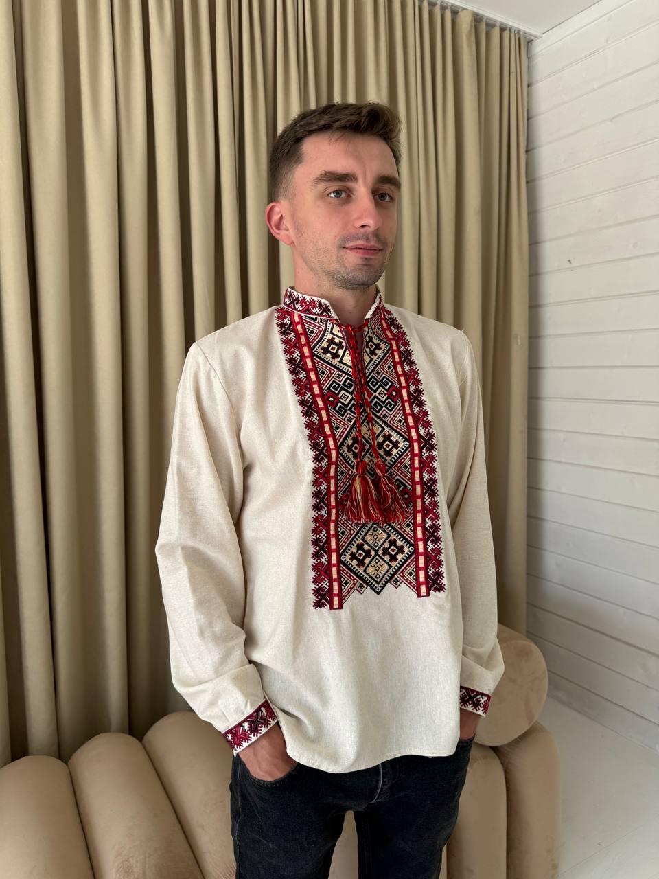 Чоловіча вишиванка Подільська
