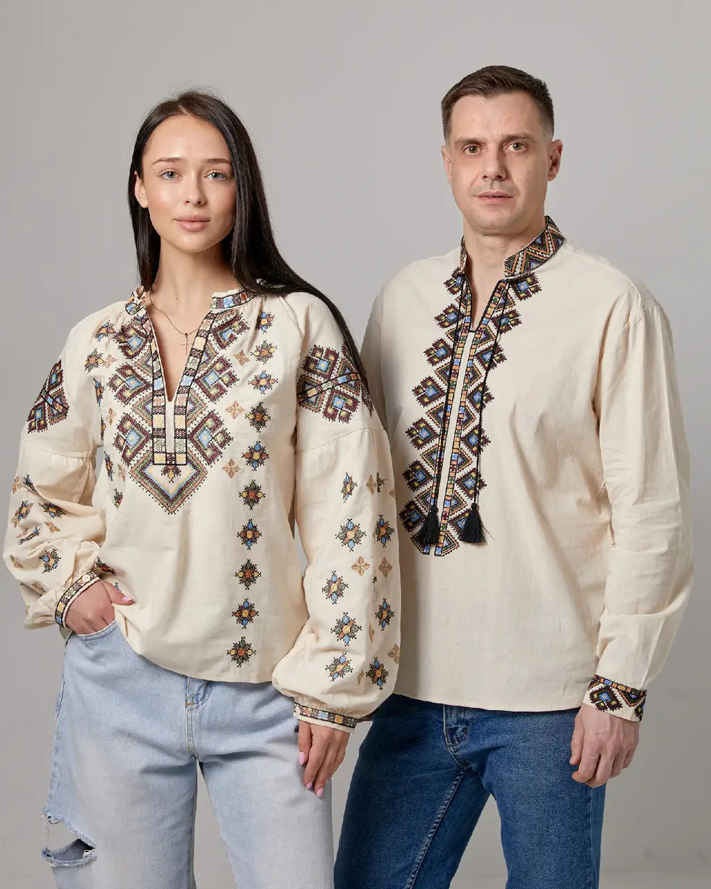 Вишиванка жіноча Мозаїка